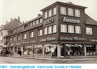 1964 &ndash; Betriebsgel&auml;nde an der Sterkrader Stra&szlig;e